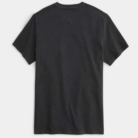 Vineyard Vines Garment-Dyed Surf Pocket Tee Jet Black Size Small New With Tags - Picture 2 of 7